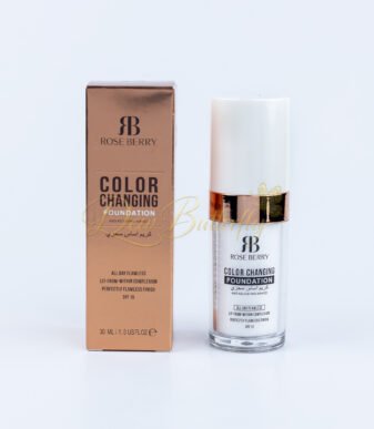 Roseberry Color Changing Magic Foundation