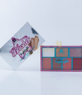 Roseberry Glided Blusher & Highlighter Pallet